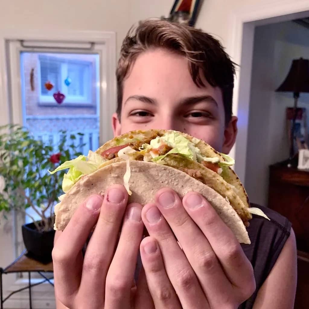 Max shares our family favourite Veg Taco Recipe with an Ayurvedic Twist AT THE CORE