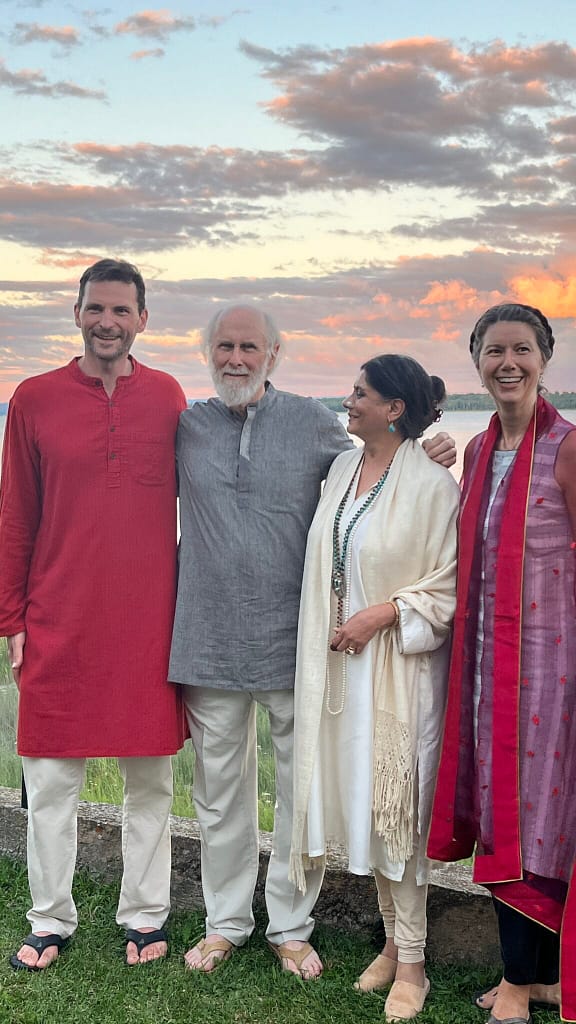 Ayurveda teachers standing in a group